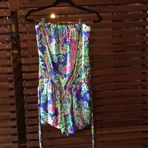 Lily Pulitzer Strapless Romper